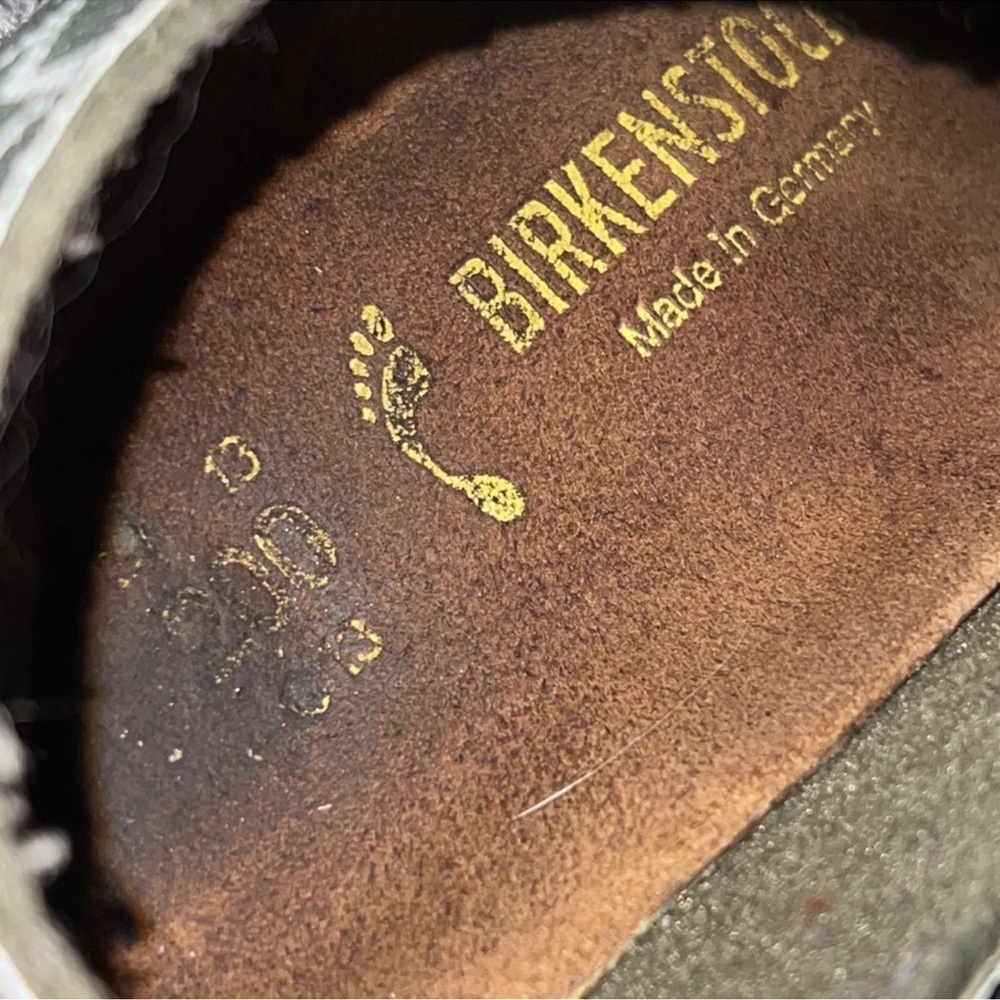 Rare Authentic Birkenstock kids star buckle designer sandals sz 13 kids boys - Picture 14 of 14